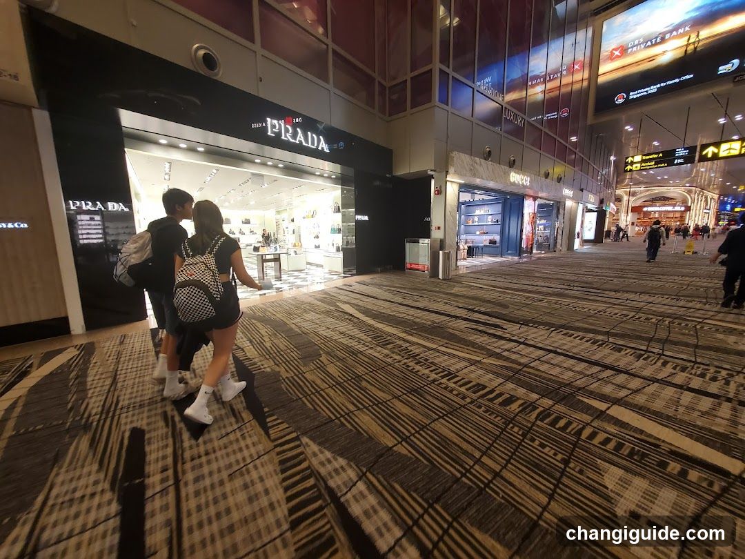 Prada Singapore Changi Airport Terminal 3
