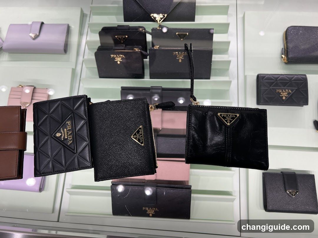 Prada Wallet Display