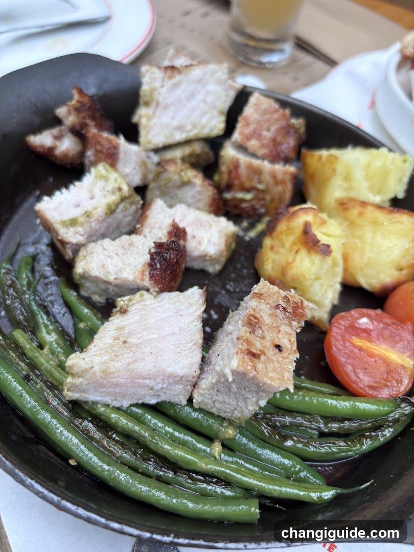 Grilled Pork and Vegetables