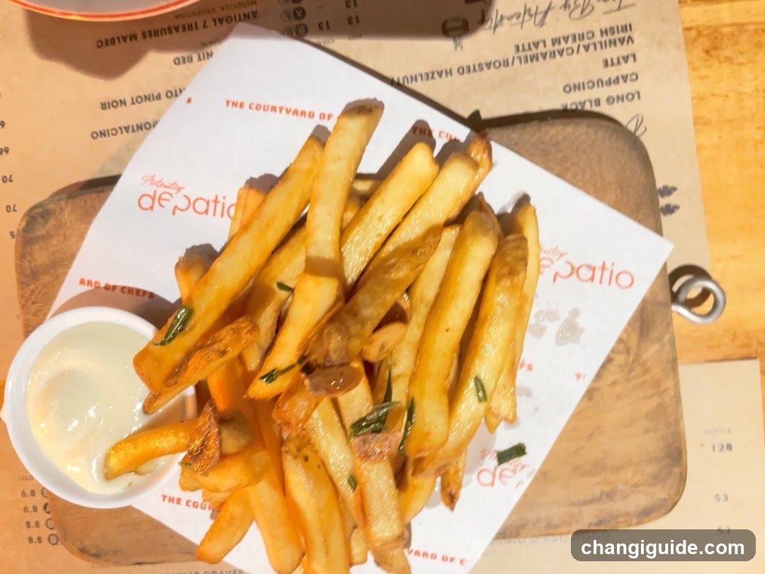French Fries with Dip