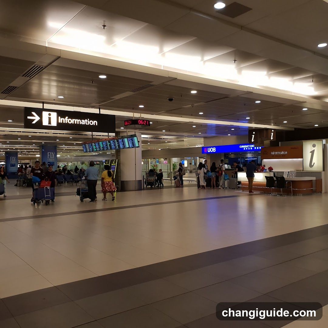 Airport Terminal Interior