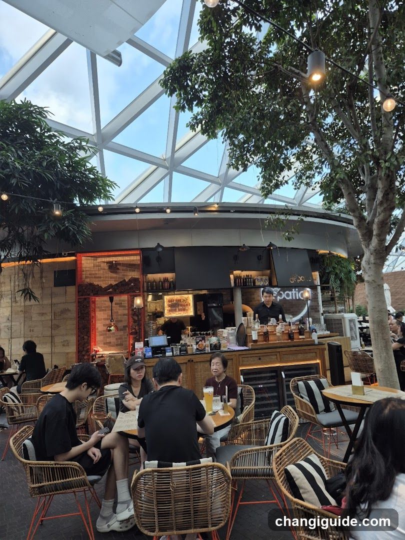 Outdoor Cafe Interior