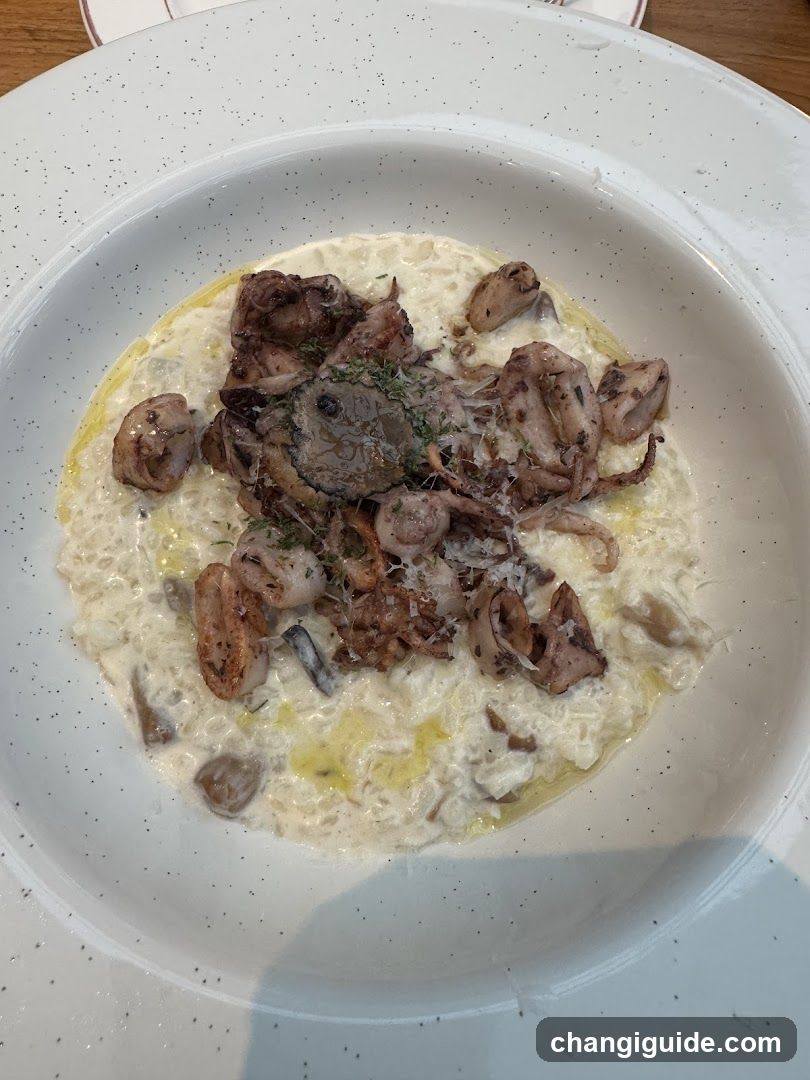 Seafood Risotto with Squid