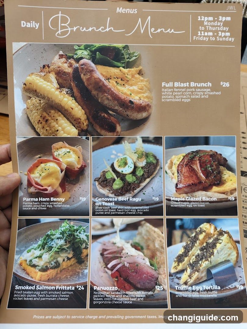 Daily Brunch Menu