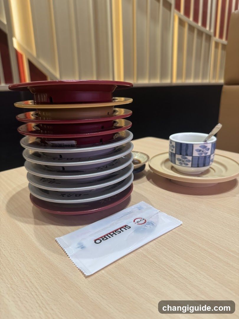 Sushi Shop Table Setting