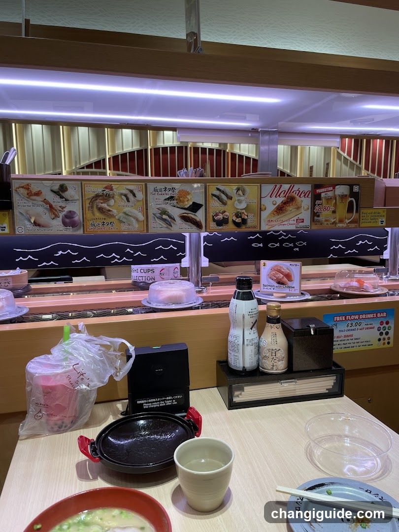 Sushi Restaurant Interior