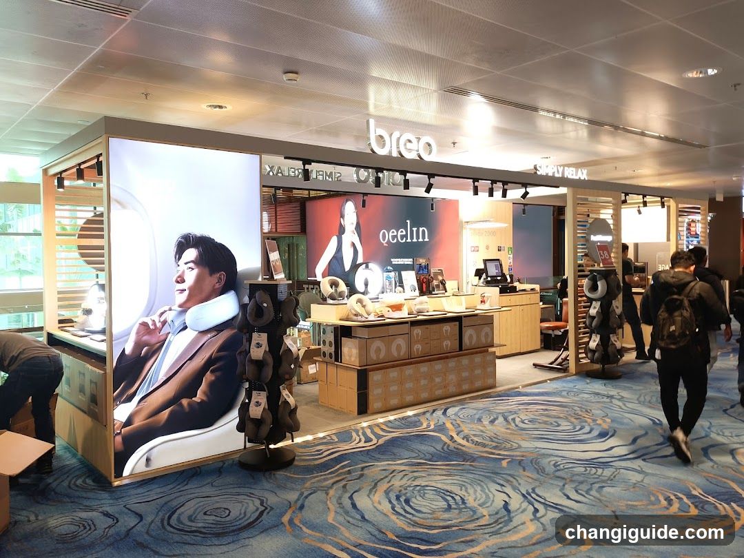 breo and ocelin display area