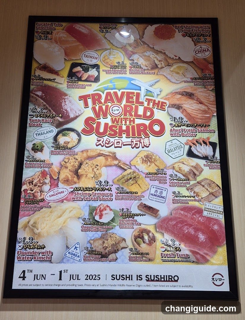 Travel the World with Sushiro