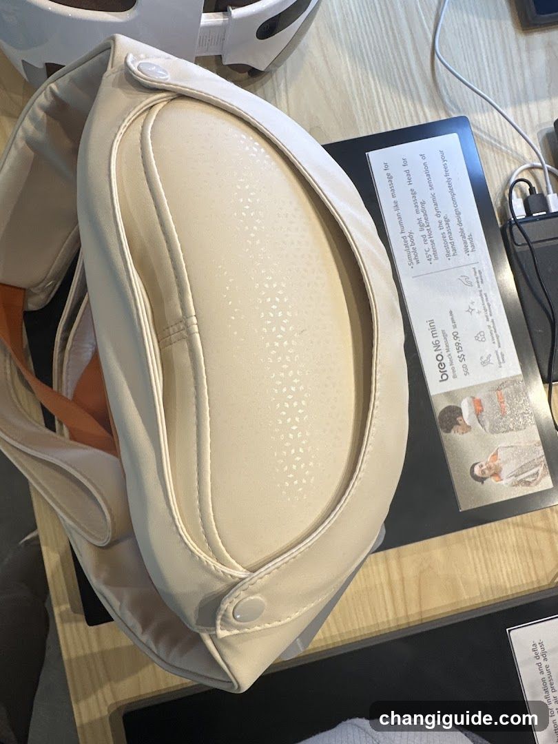 beGO N6 mini massage device display
