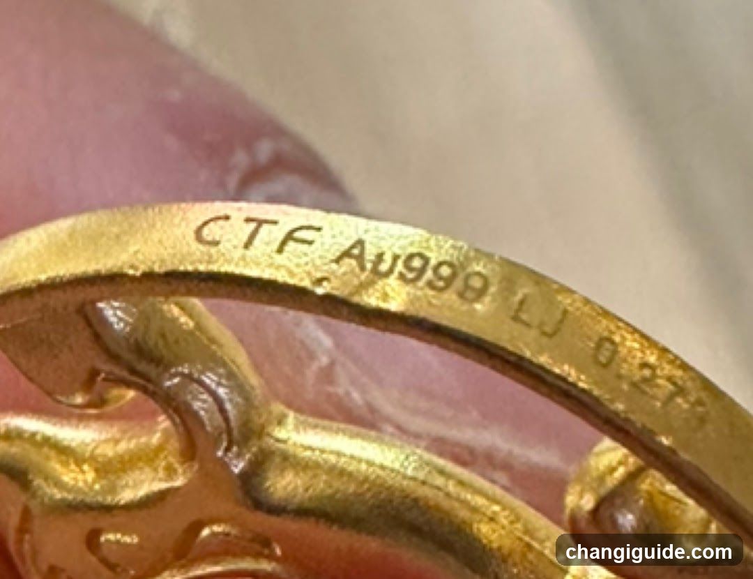 Gold Ring Close-up