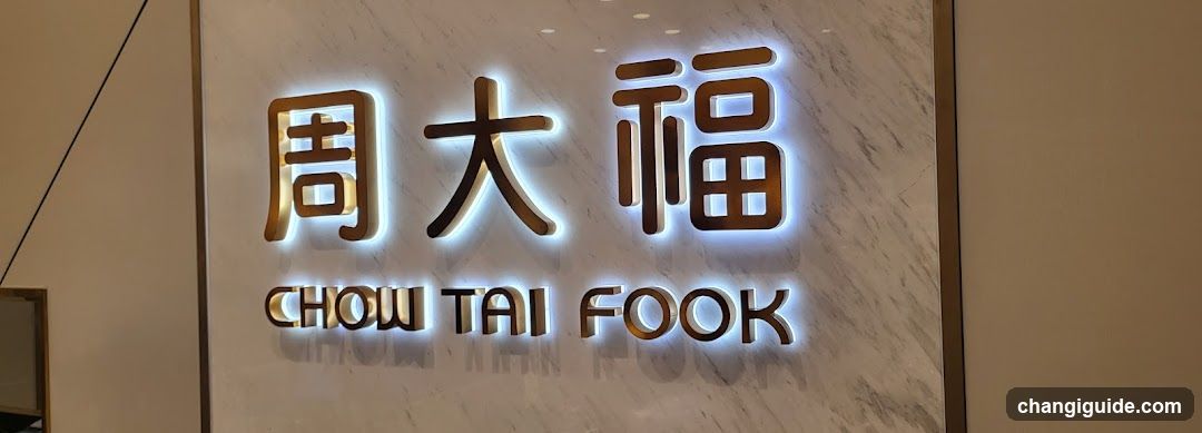 Chow Tai Fook Jewellery Changi Airport T1 Branch