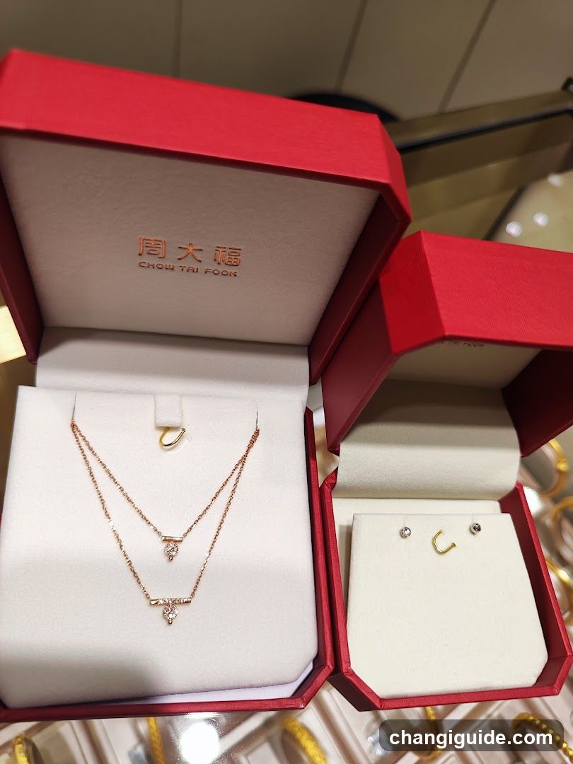 Chow Tai Fook Jewelry Display