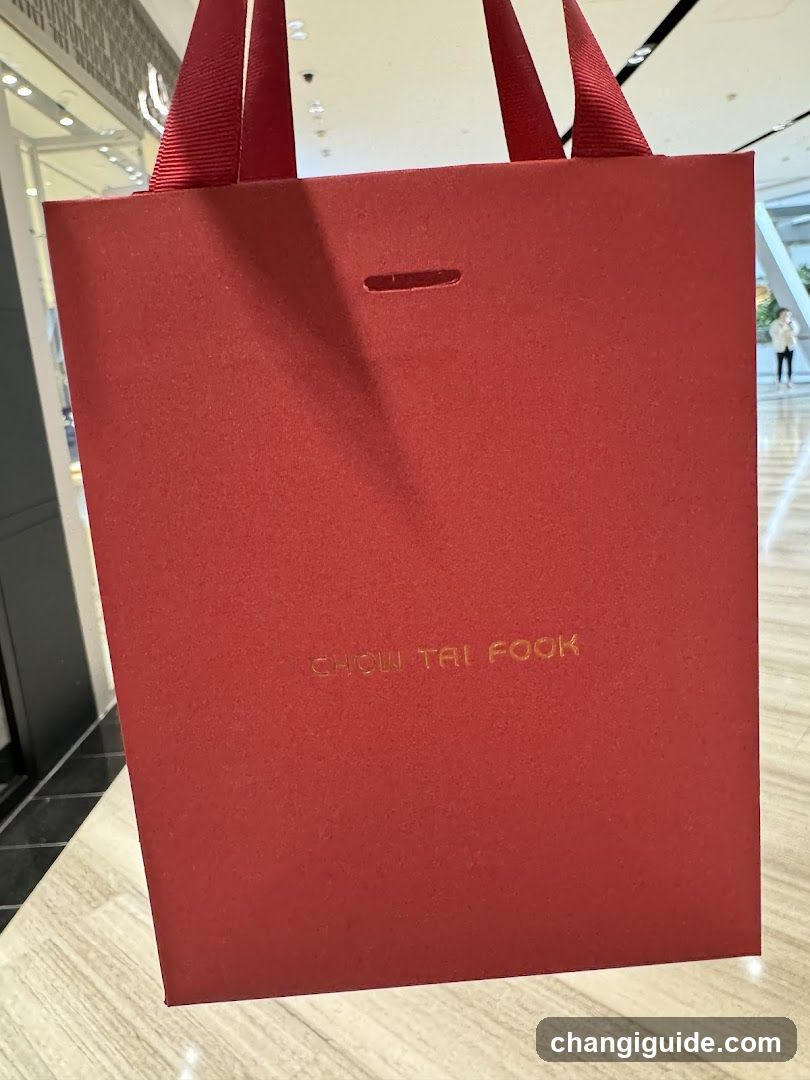Chow Tai Fook Shopping Bag
