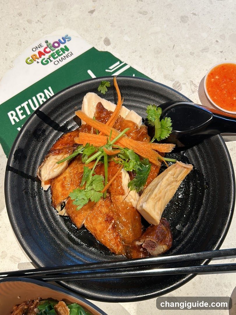 Roasted Chicken with Garnish
