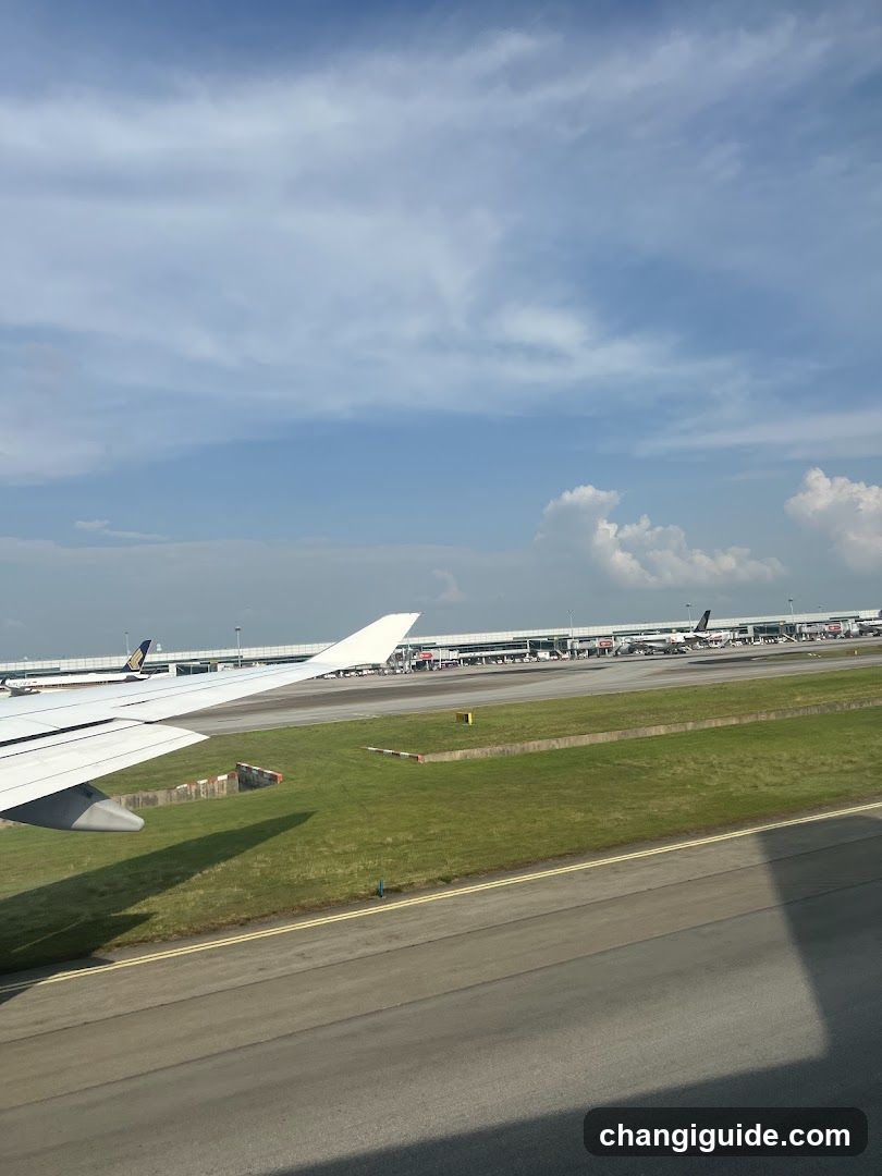 Airport View from Window