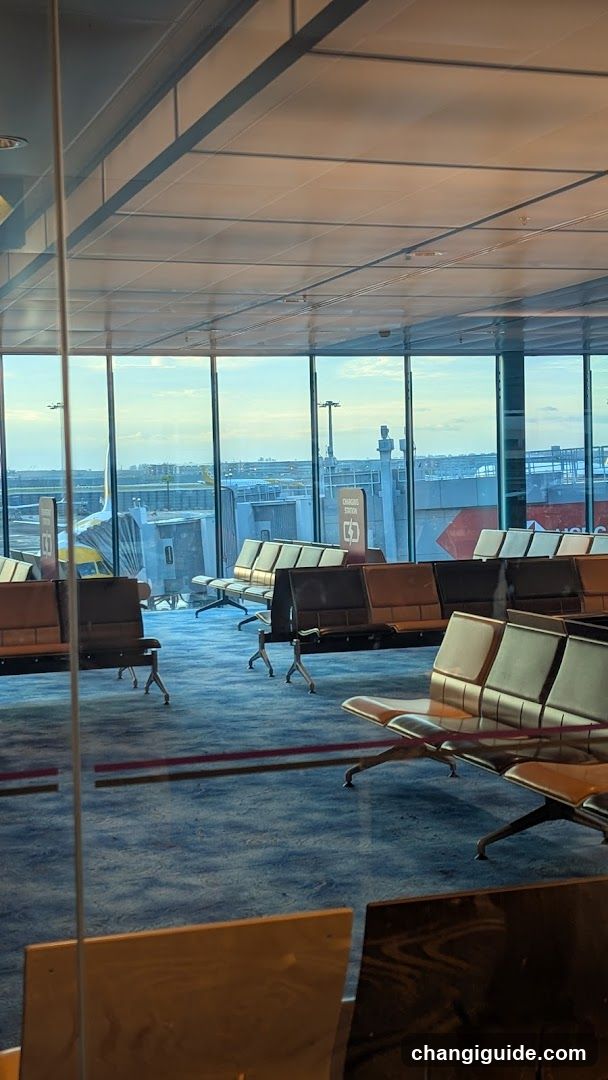 Airport Terminal Waiting Area