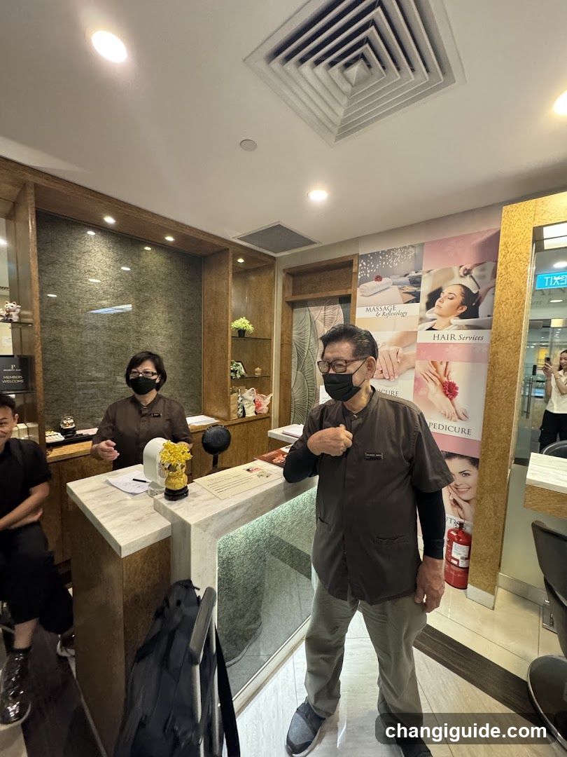 Spa Reception Area