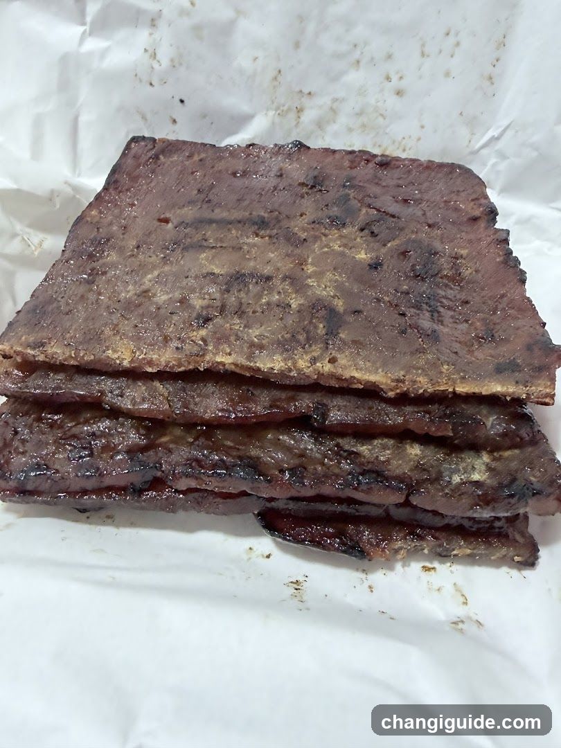Stack of Beef Jerky