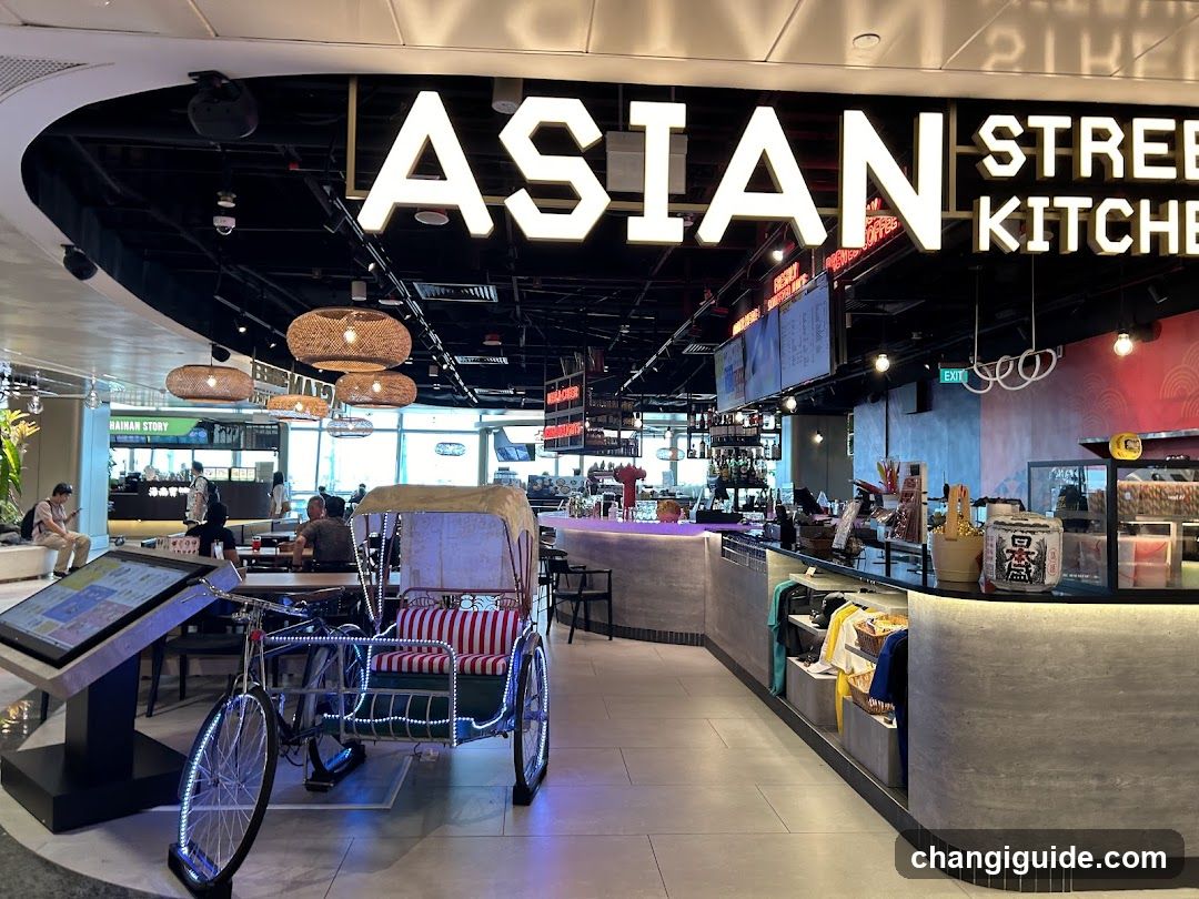 Asian Street Kitchen Interior