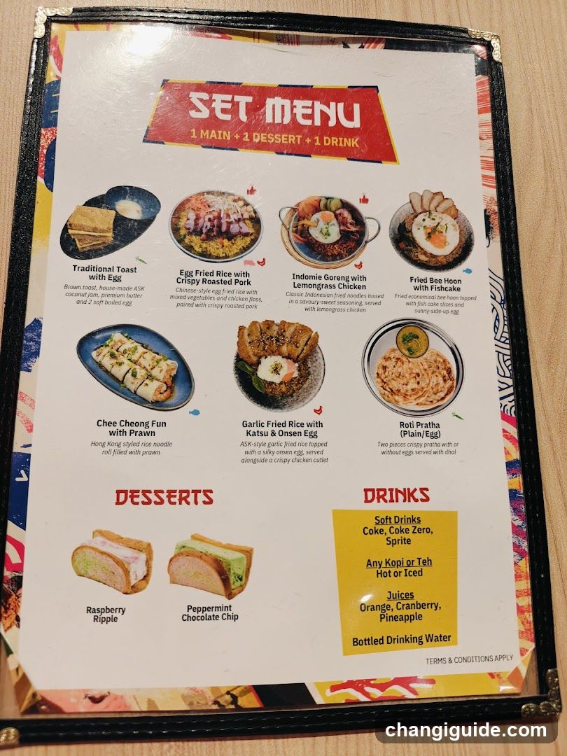 Set Menu Board