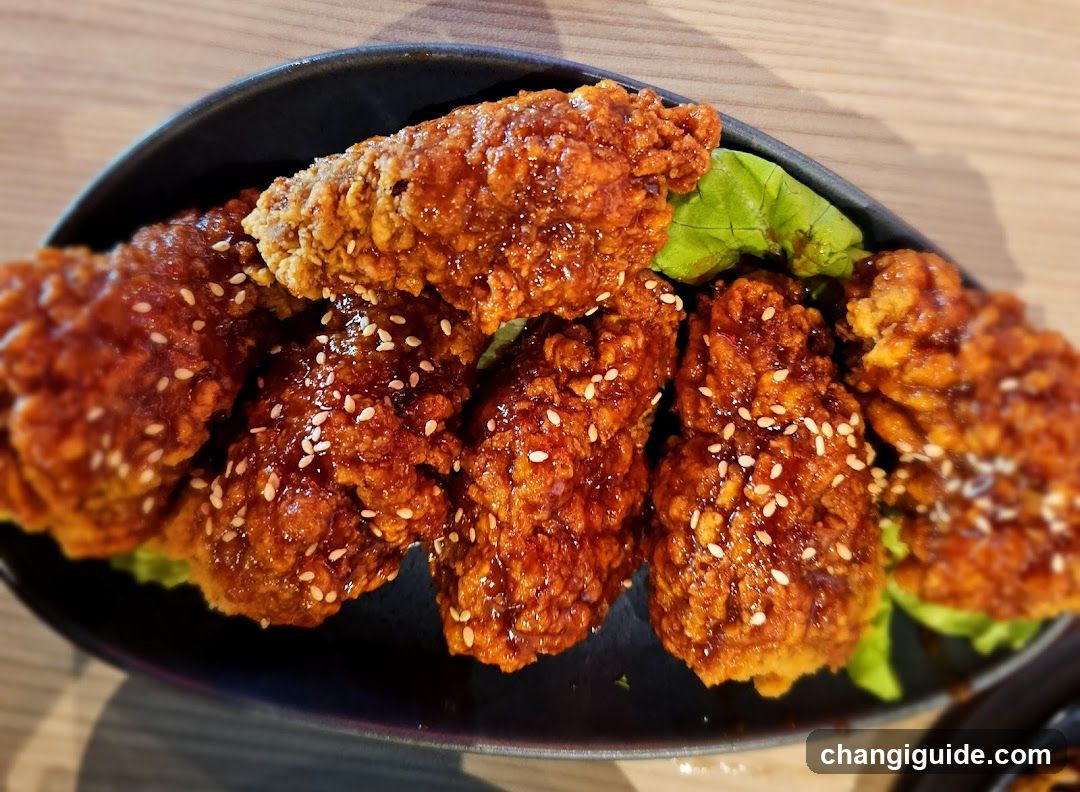 Fried Chicken Wings with Sesame Seeds