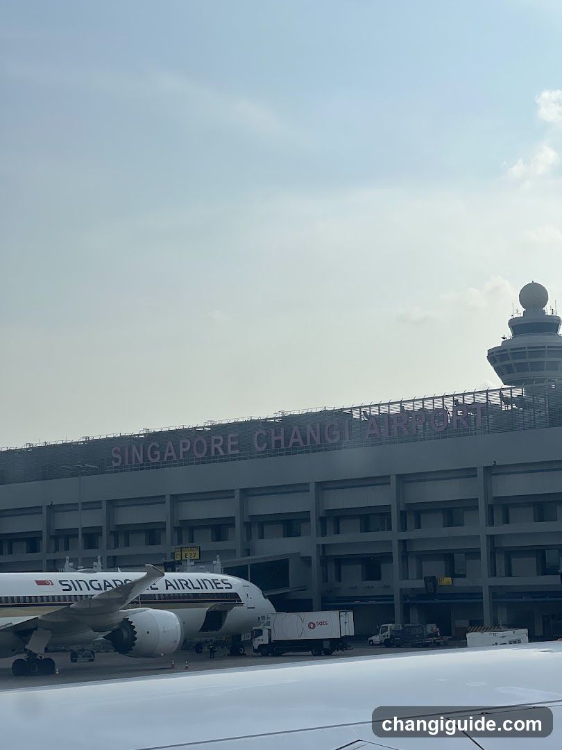 Singapore Changi Airport Terminal Exterior