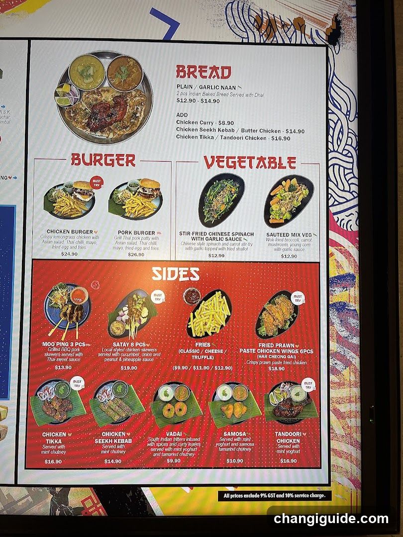 Restaurant Menu Board