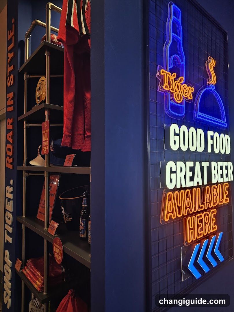 Tiger Beer Shop Interior