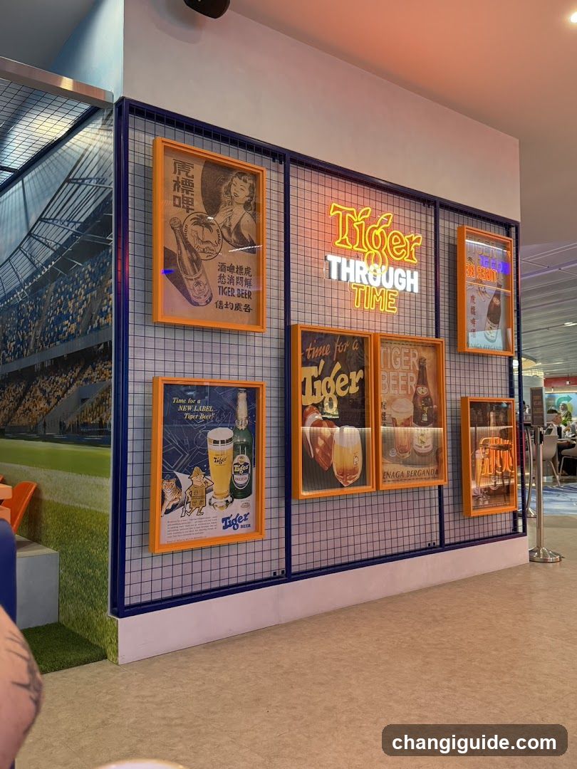 Tiger Beer Exhibition Wall
