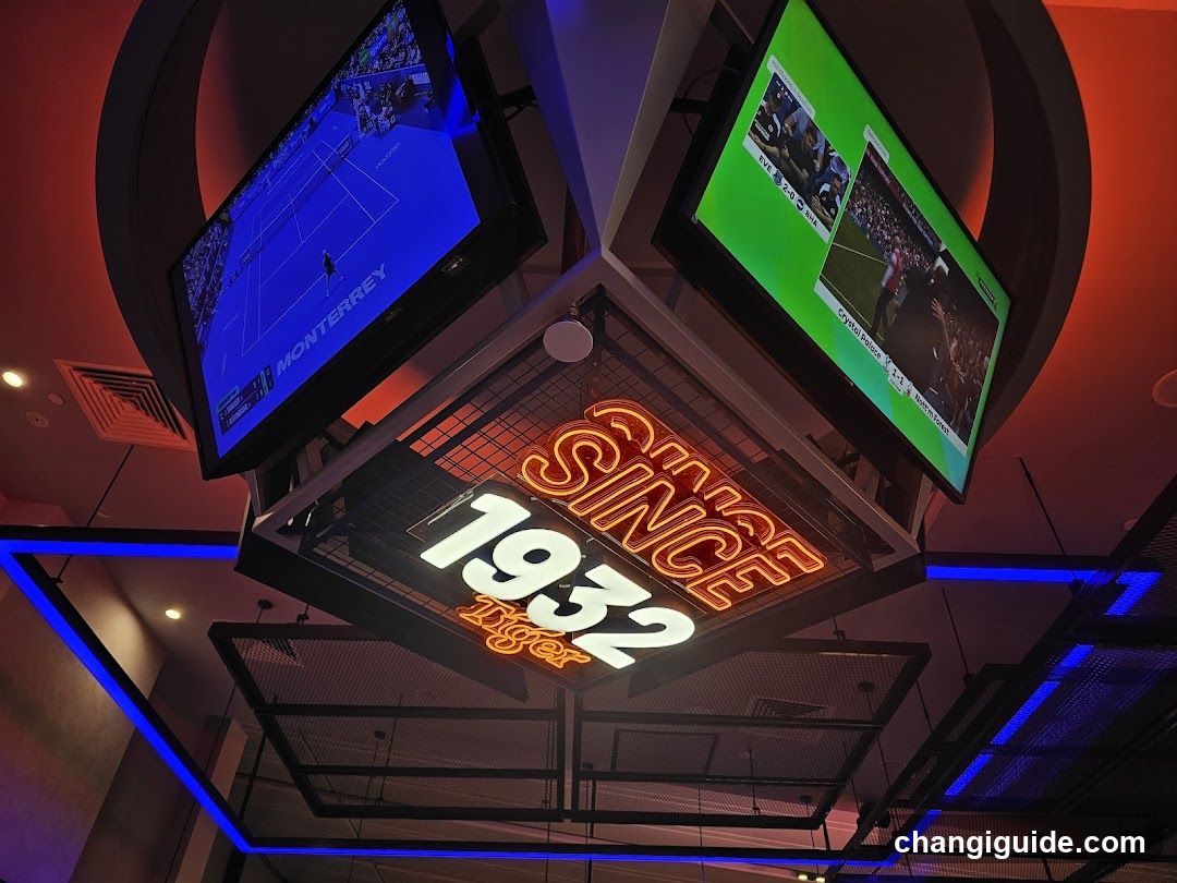 Indoor Sports Bar Interior