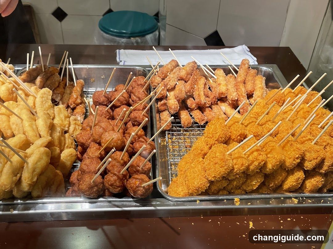 Fried Food Display