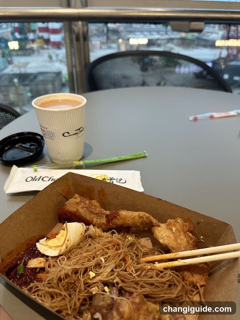 Food and Drink on a Table