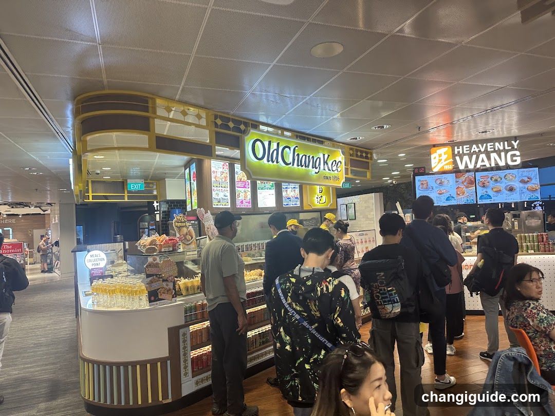 Old Chang Kee and Heavenly Wang Food Court