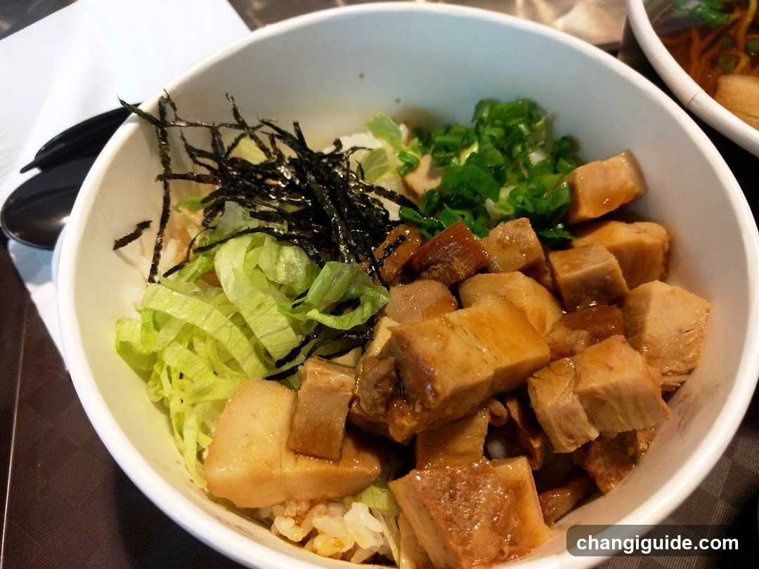 Bowl of Braised Pork Rice Bowl