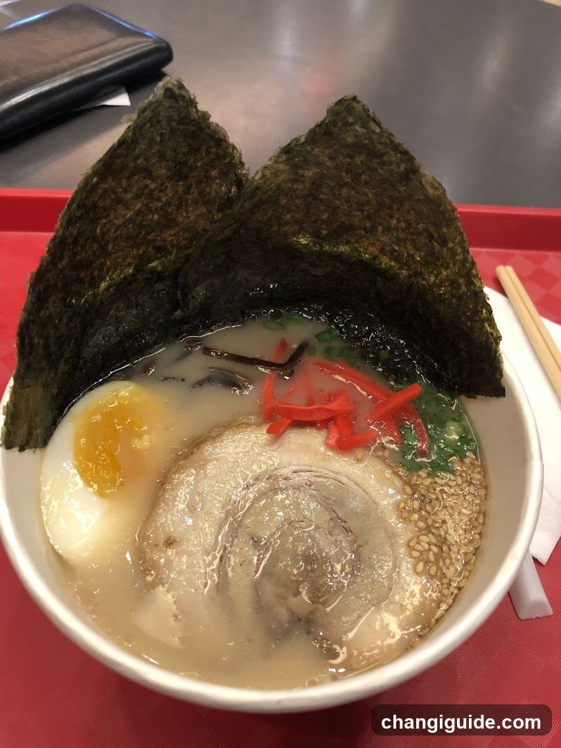 Ramen Bowl with Nori and Egg