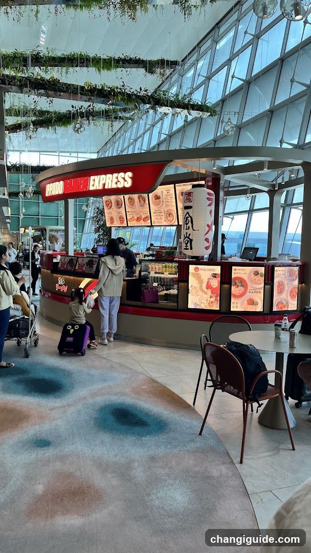 Food Court Interior with KFC Express Counter