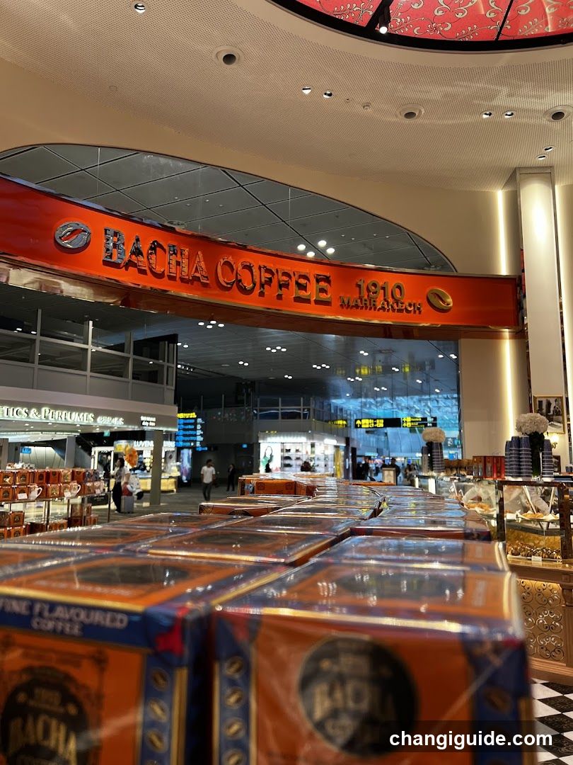 Bacha Coffee Interior Display