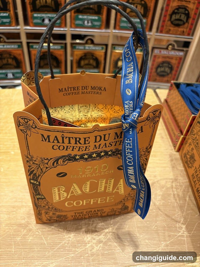 Bachia Coffee Gift Bag Display