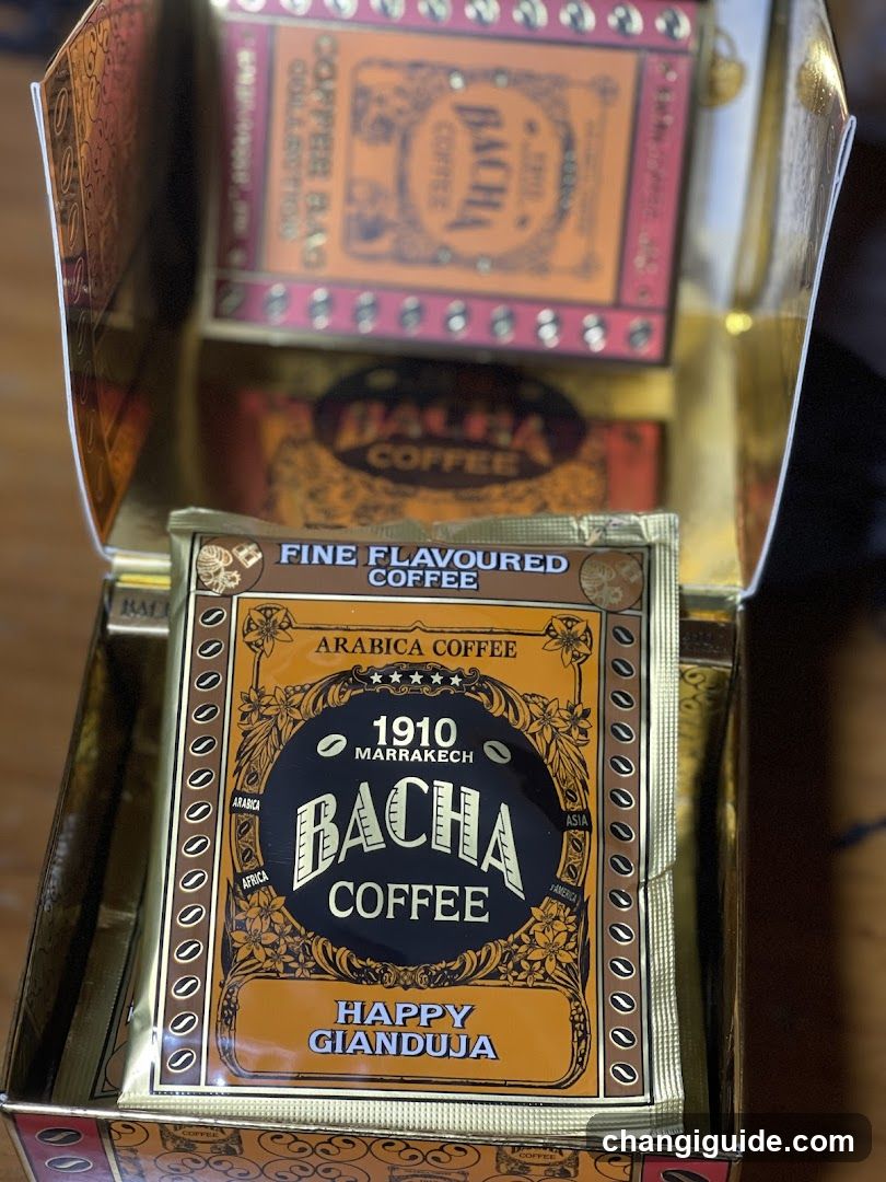 Bacha Coffee Packets in Box