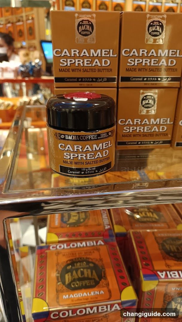 Bacha Coffee Caramel Spread Display