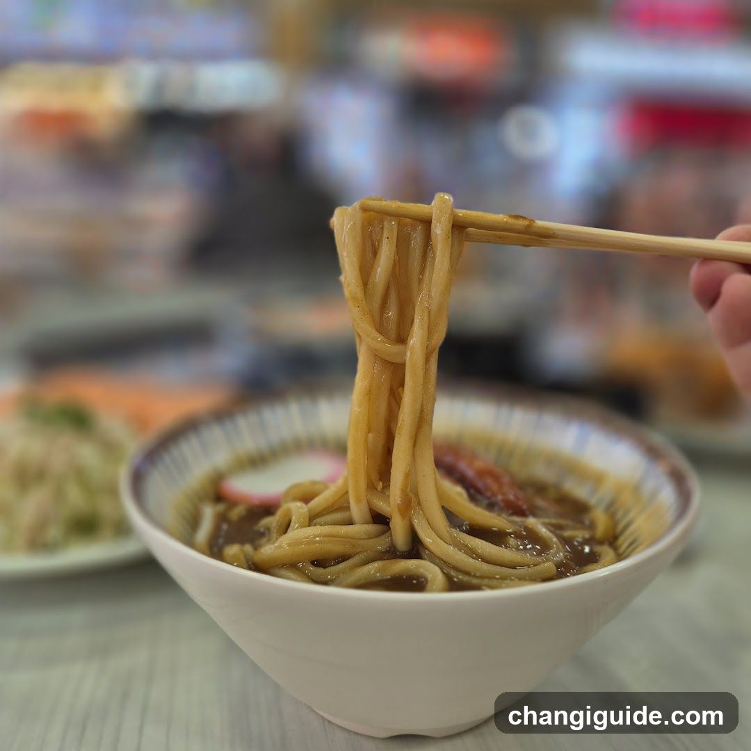 Noodle Bowl with Chopsticks