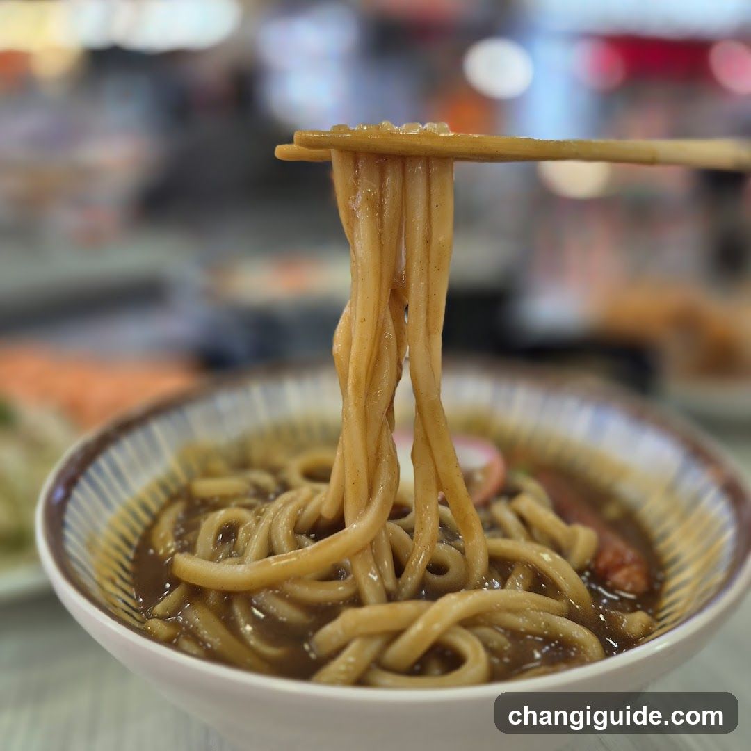 Noodle Bowl with Chopsticks