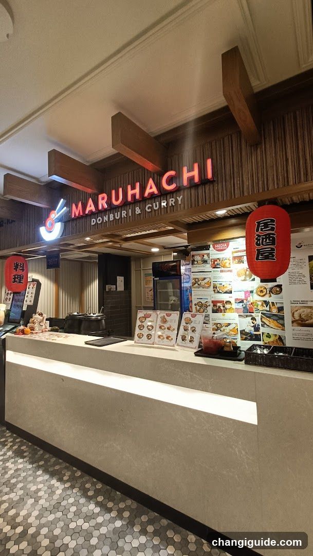 Maruhachi Donburi & Curry Interior