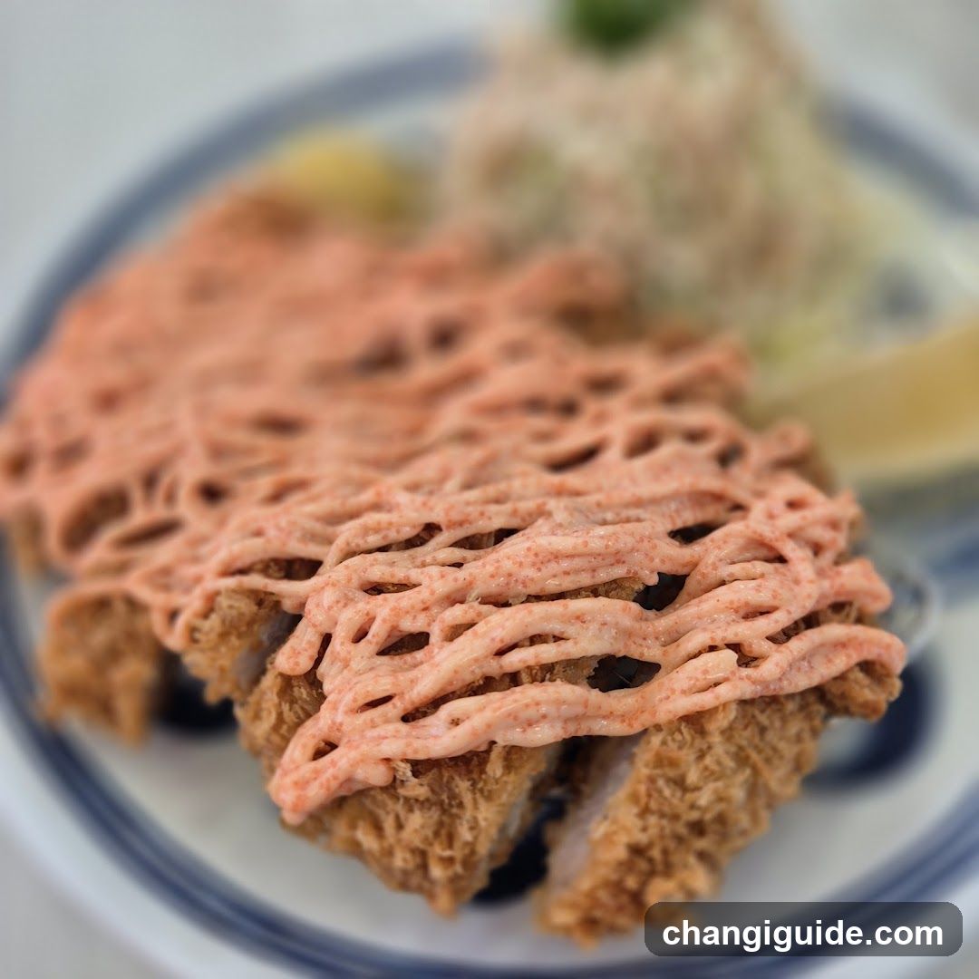 Katsu with Sauce Drizzle