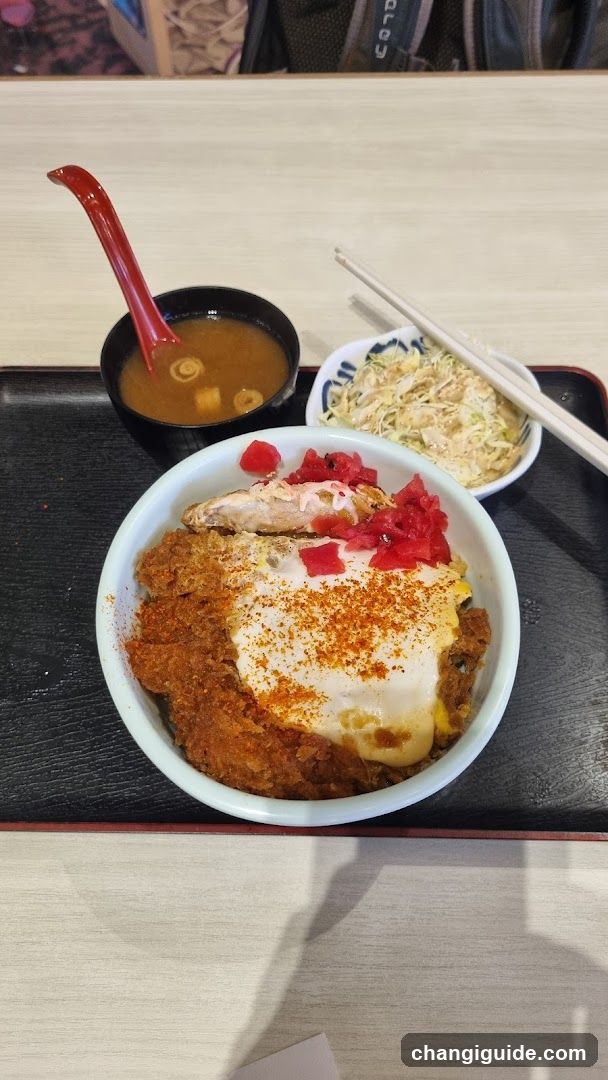 Korean Fried Chicken Bowl with Side Dishes