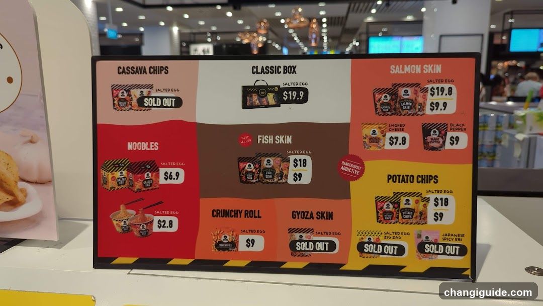 Snack Menu Board