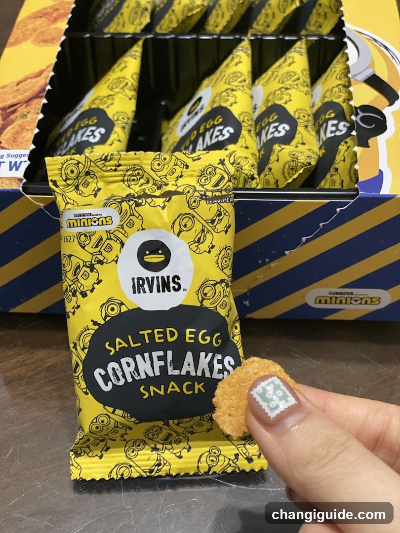 Irvin's Minions Salted Egg Cornflakes Snack