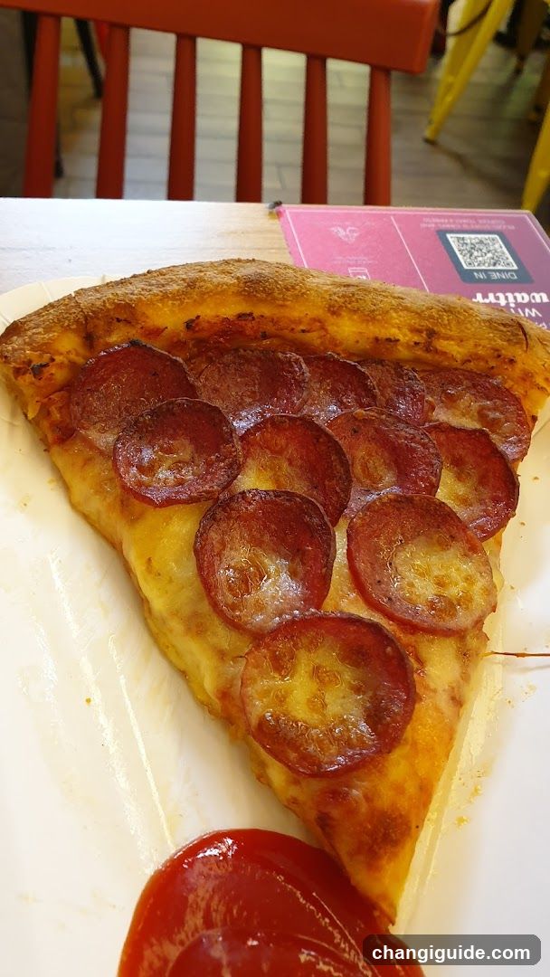 Pepperoni Pizza Slice
