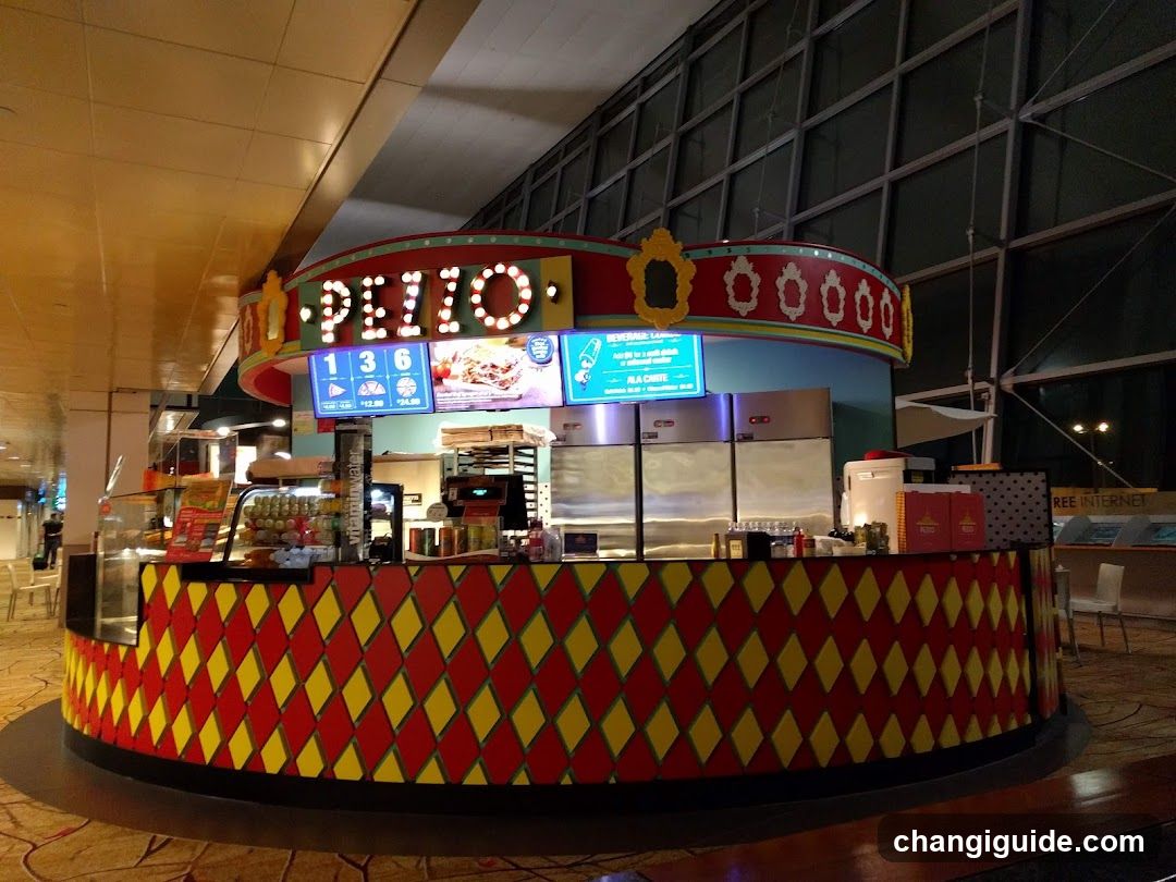 Pizza Stand Interior View