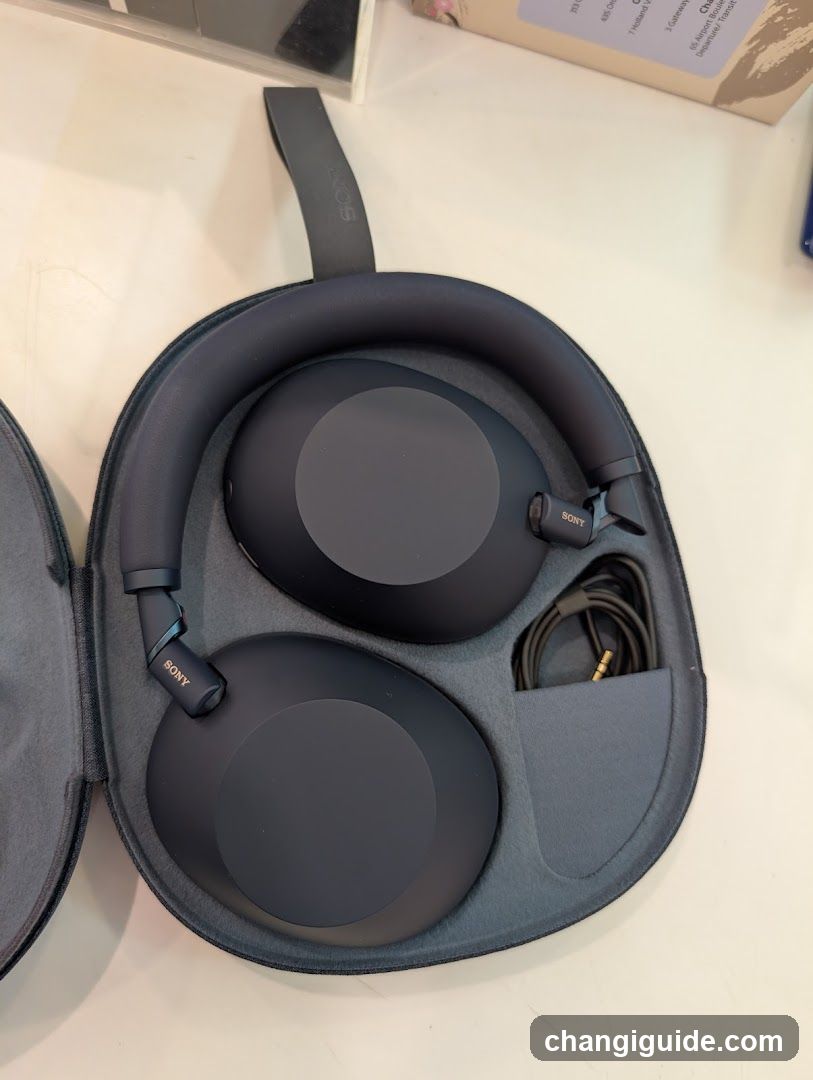 Sony Headphones in Case
